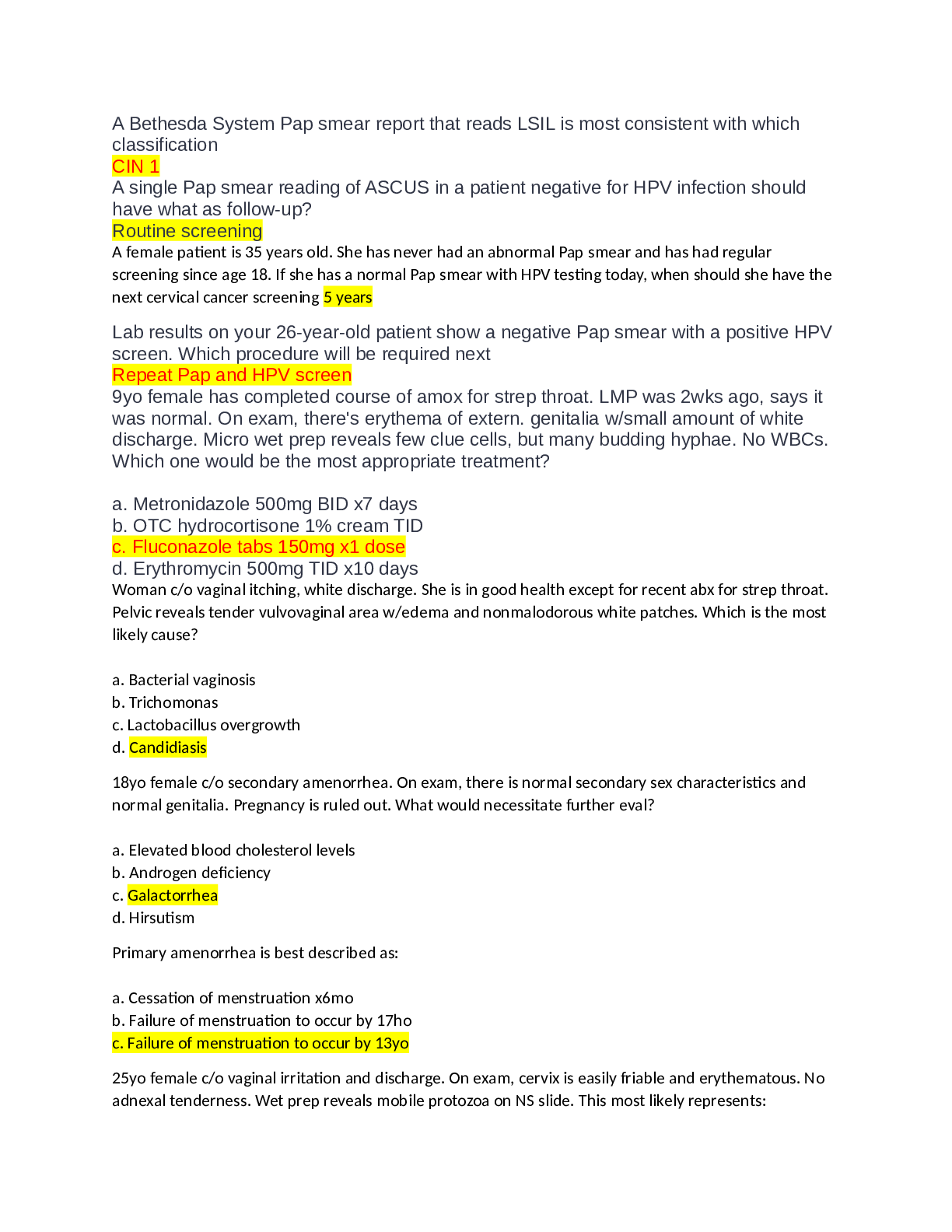 Preview image for NR 602 Midterm Points.LATEST 2022-2023